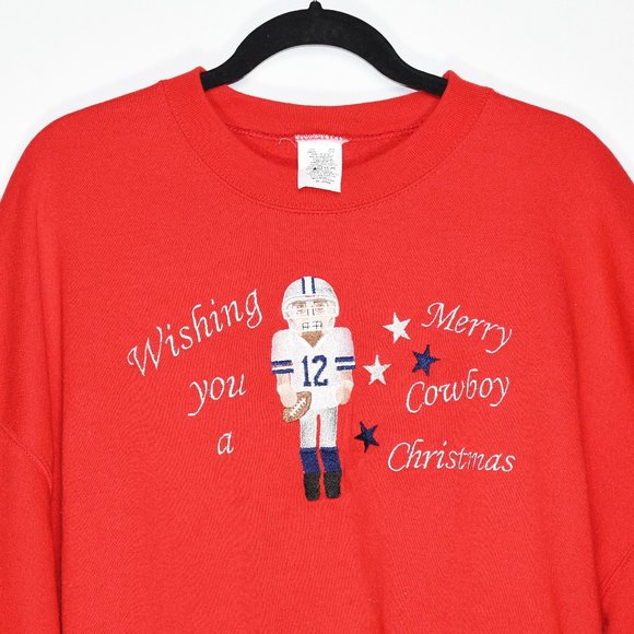 dallas cowboys ugly sweater 3xl